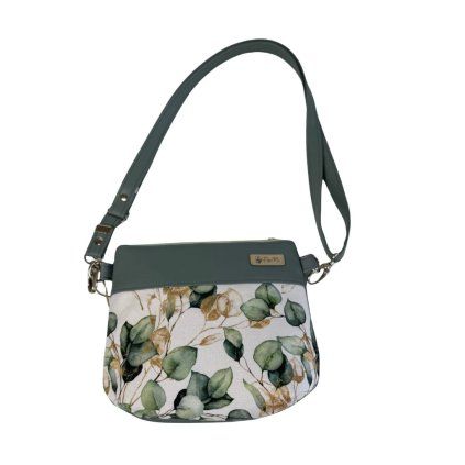 Malá crossbody kabelka - eukalyptus