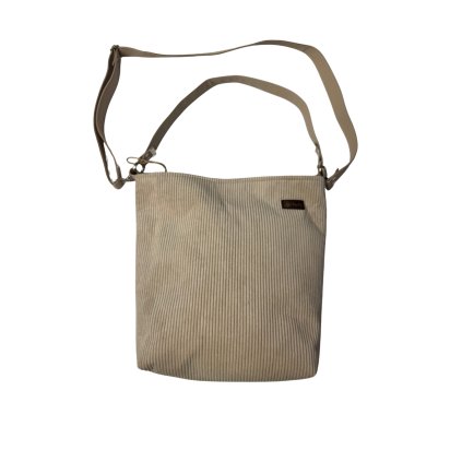 Velká crossbody kabelka - krémová