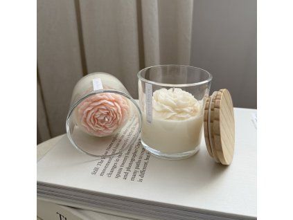 Sójová svíčka | Peony flower