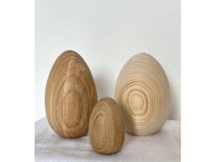 Velké dřevěné vejce