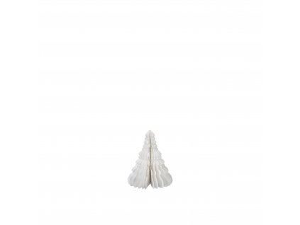 bílý stromek papírový malý