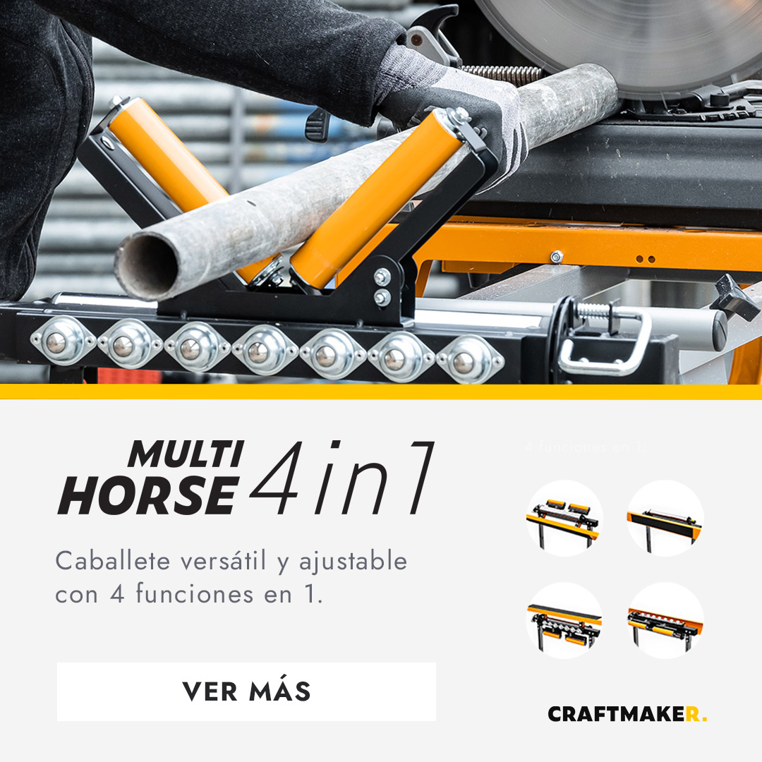 Banco de trabajo CRAFTMAKER Multihorse 4 en 1