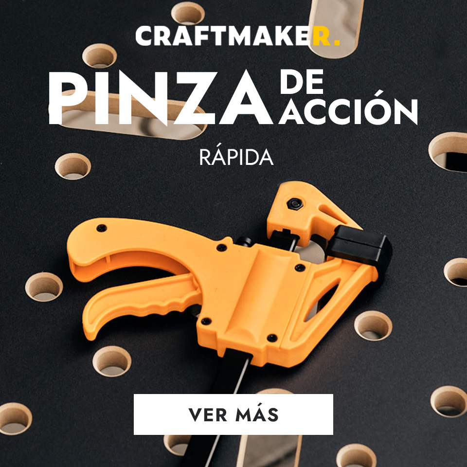 Pinza de acción rápida CRAFTMAKER - 30 cm