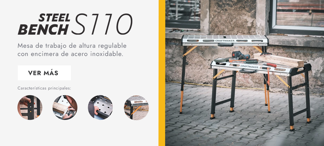 Banco de trabajo CRAFTMAKER SteelBench S110