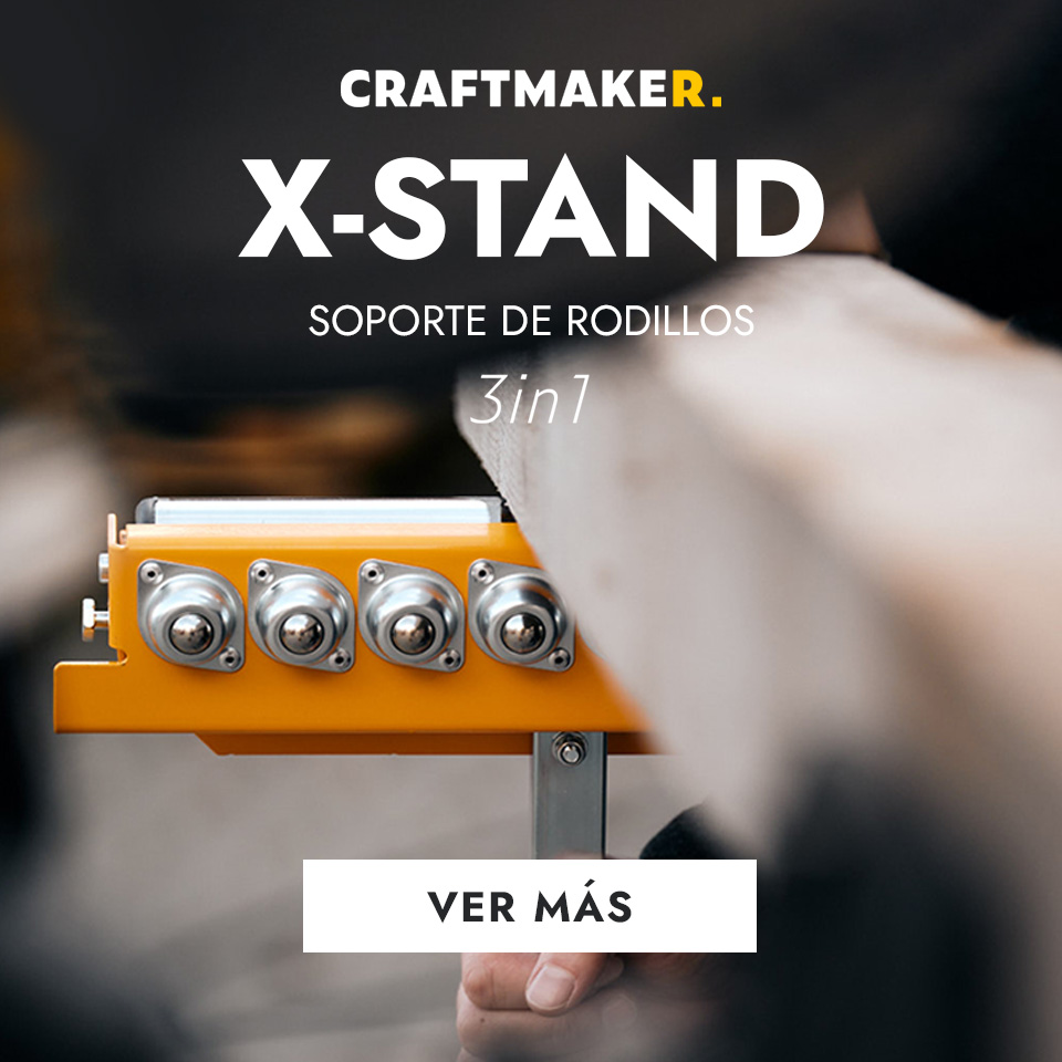 Soporte de rodillo CRAFTMAKER X-Stand 3en1