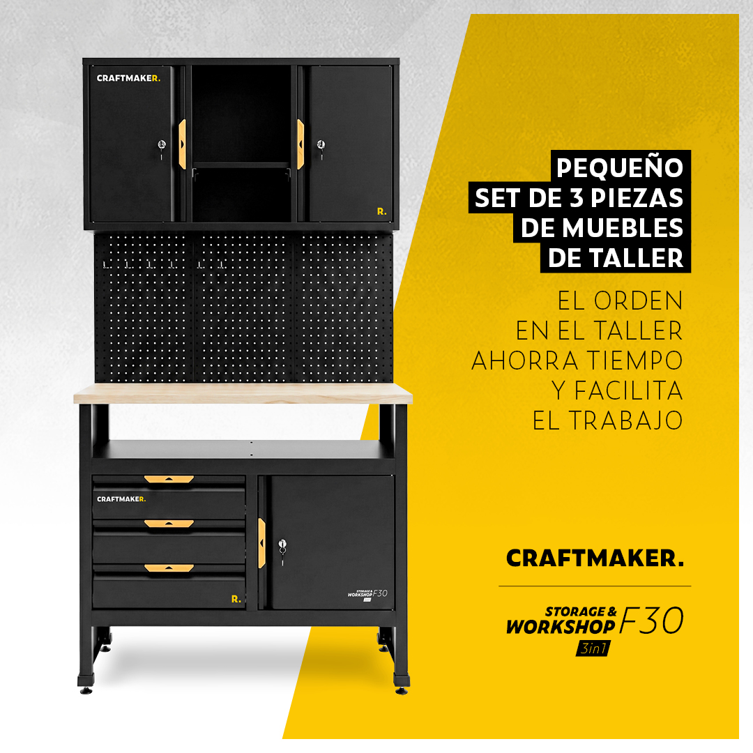 craftmaker_storage_&workshop_f30_set_3in1_banner_1080x1080px_ES_1