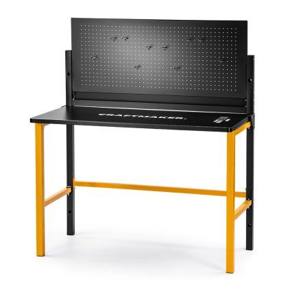 CRAFTMAKER Work Bench T500 Αναδιπλούμενος πάγκος εργασίας με ατσάλινο σκελετό και διάτρητη πλάτη