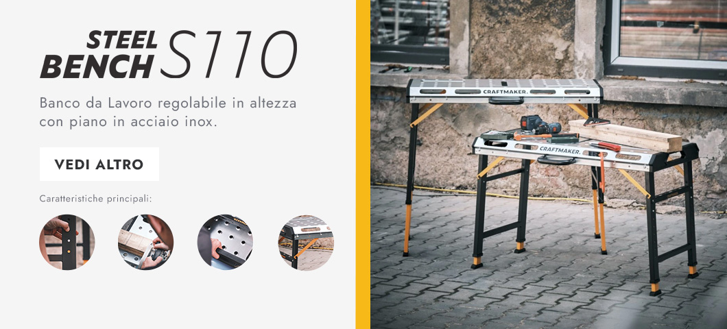 Banco da Lavoro CRAFTMAKER SteelBench