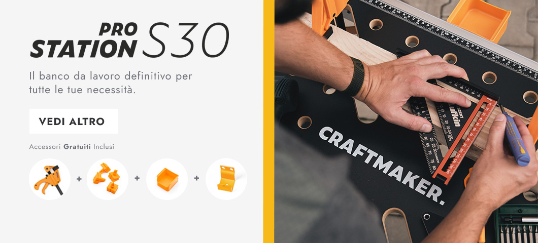 Banco da lavoro CRAFTMAKER Pro Station S30