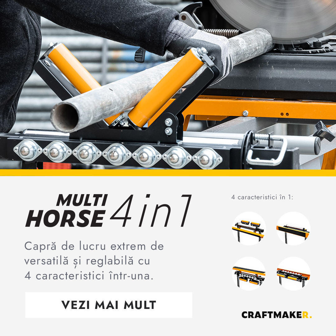 Banc de lucru CRAFTMAKER Multihorse 4 în 1