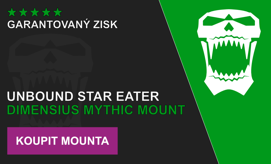 WoW Midnight - Unbound Star Eater Mount Boost - Dimensius Mythic