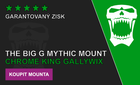 WoW The War Within - Chrome King Gallywix Mythic Mount The Big G Boost