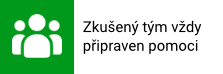 Zkušený tým vždy připraven pomoci