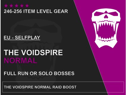 VOIDSPIRE NORMAL RAID BOOST - CROWN OF THE COSMOS