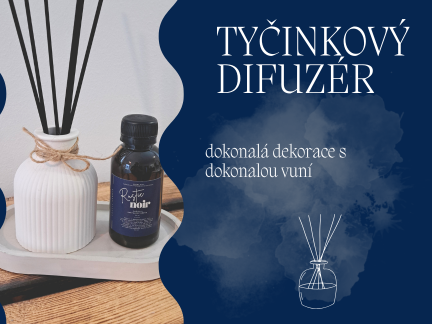 Tyčinkové difuzéry