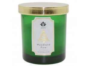ARÔME Svíčka 125 g, v barevném skle, s víčkem, Woodland Pine