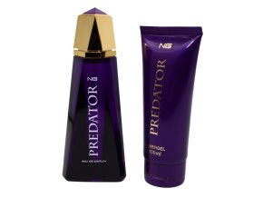 NG Dárková sada pro ženy, eau de parfum a sprchový gel 100+100 ml, Predator Woman