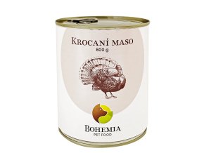 BOHEMIA Krocaní maso ve vlastní šťávě 800 g