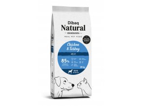 NATURAL BREEDER DOG Chicken&Turkey 20kg