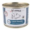 ALL ANIMALS losos kousky, konzerva pro psy, 200g