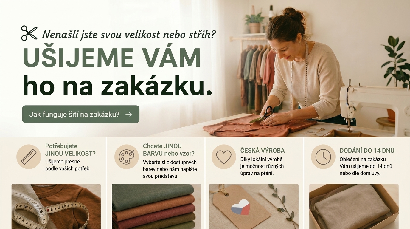 Šijeme pro vás i na zakázku