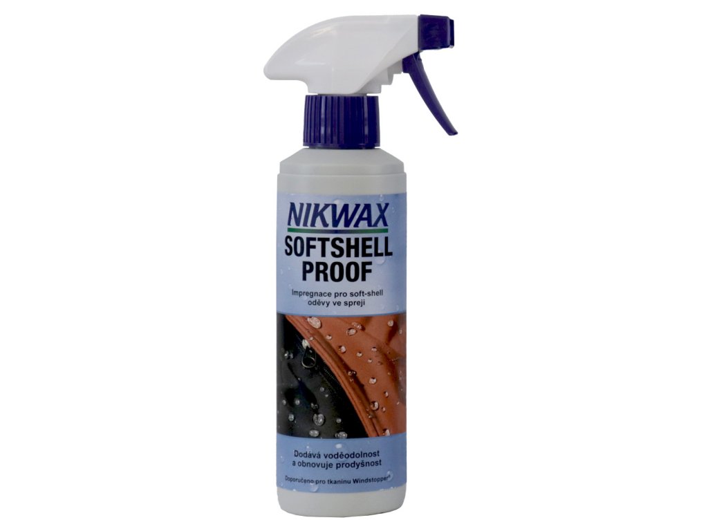 Nikwax softshell deals proof spray