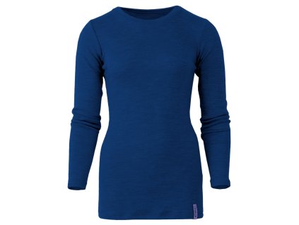 Merino dámské triko tmavý petrolej