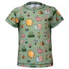 Organická chladivá bavlna tričko krátký rukáv dětské Jaro