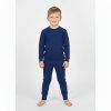 merino komplet pro větší děti tmavý petrolej