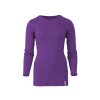 fialové dámské merino triko