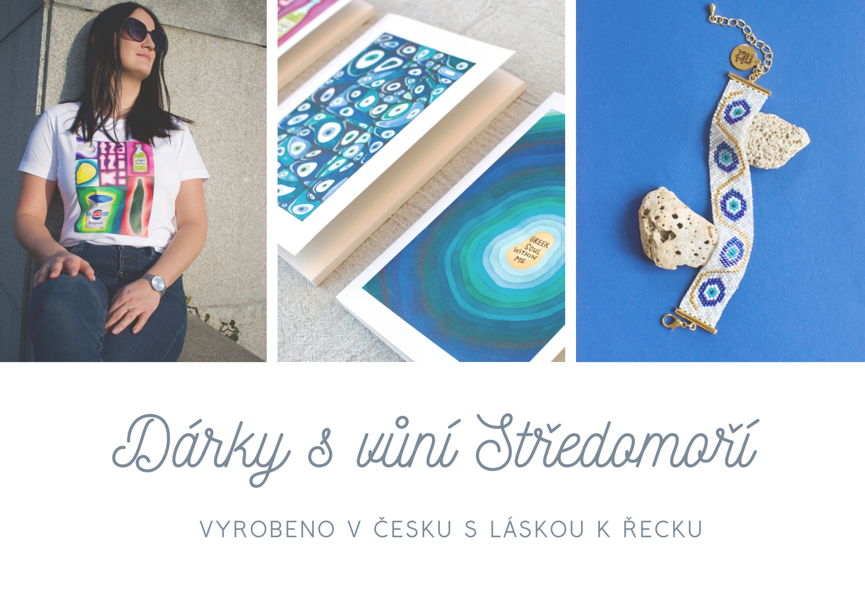 Dárky pro milovníky Řecka a Středomoří