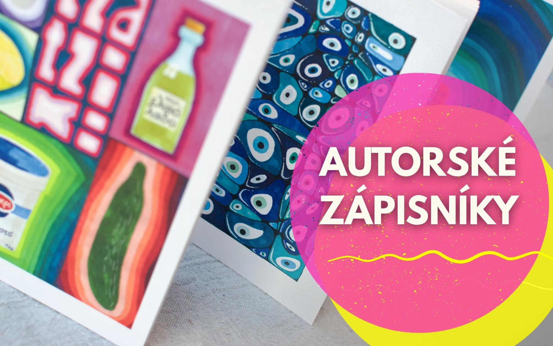 Autorské zápisníky s ilustracemi