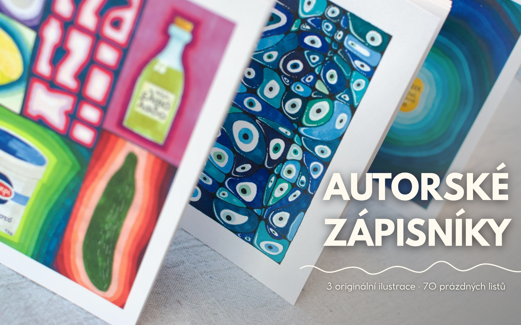 Autorské zápisníky s ilustracemi