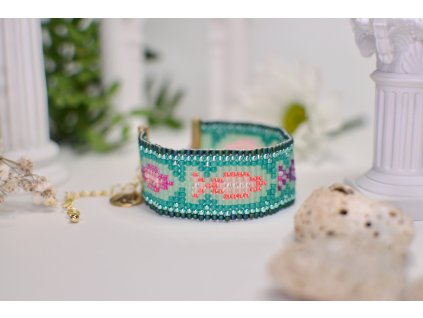 kolekce happy greece ručně tkaný náramek široký náramek rybičky crazy about greece in prague 1