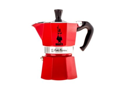 Moka Konvička Bialetti 3 šálky 150 ml červená