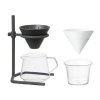 Překapávač Kávy Kinto SCS-S04 Brewer Stand Set 2 šálky