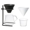 Překapávač Kávy Kinto SCS-S04 Brewer Stand Set 4 šálky