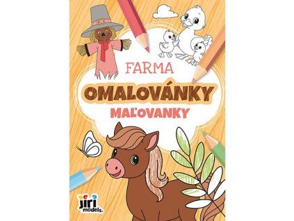 0008569 omalovanky a5 farma