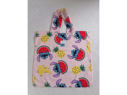 Dětské plážové pončo Stitch