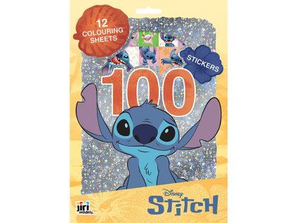 0009487 100 samolepek s omalovankovymi listy lilo stitch