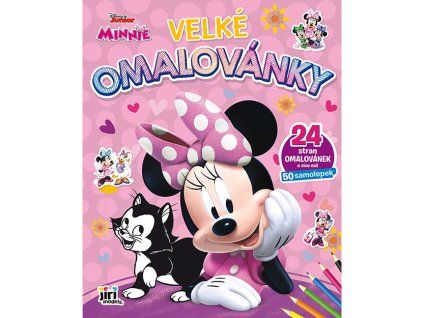 0008116 velke omalovanky minnie
