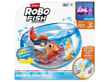 Robo Alive Robo Fish Akvárium – Robotická rybička s korálovým útesem