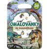 0005709 omalovanky se samolepkami dinosauri