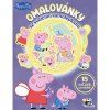 0009249 omalovanky se sviticimi samolepkami prasatko peppa