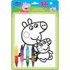 0009429 omalovankovy set s oboustrannymi voskovkami prasatko peppa