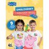 0007819 omalovanky s nazehlovacimi obrazky prasatko peppa