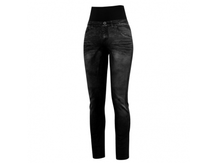 W21015085D 00 X118 PANT SOUND WOMAN PRINT JEANS BLACK