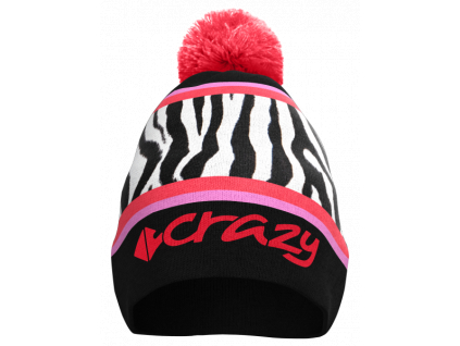 CRAZY CAP VISUAL BLACK ZEBRA