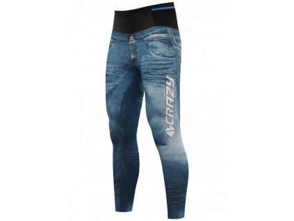 CRAZY FUSEAUX UMBOLT PRINTED PRINT LIGHT JEANS