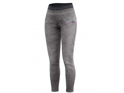 CRAZY PANT BERLIN WOMAN GRAY DENIM